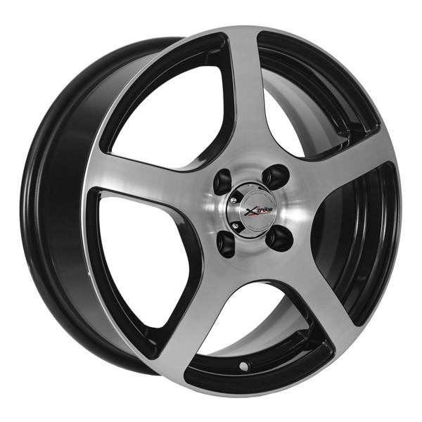 Диск R15 6-15 4-100 ET45 D54.1 X'trike X-118 BK/FP