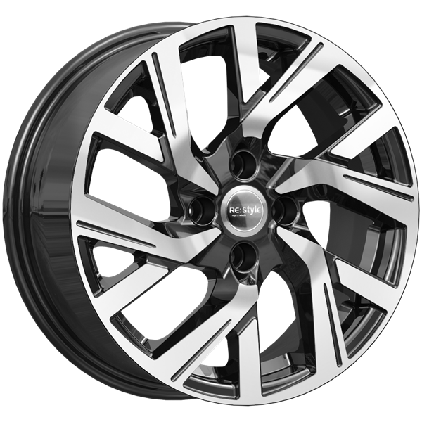 Диск R15 6-15 4-100 ET37 D60.1 K&K КС1030 Алмаз черный